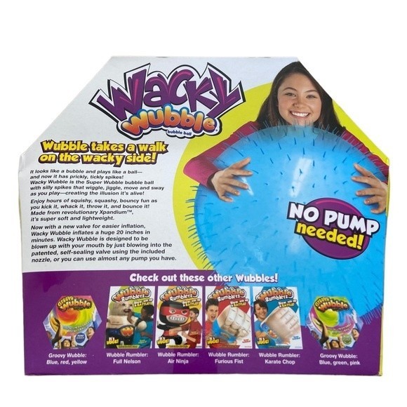 Wacky Bubble Ball Blue - Picture 3 of 6